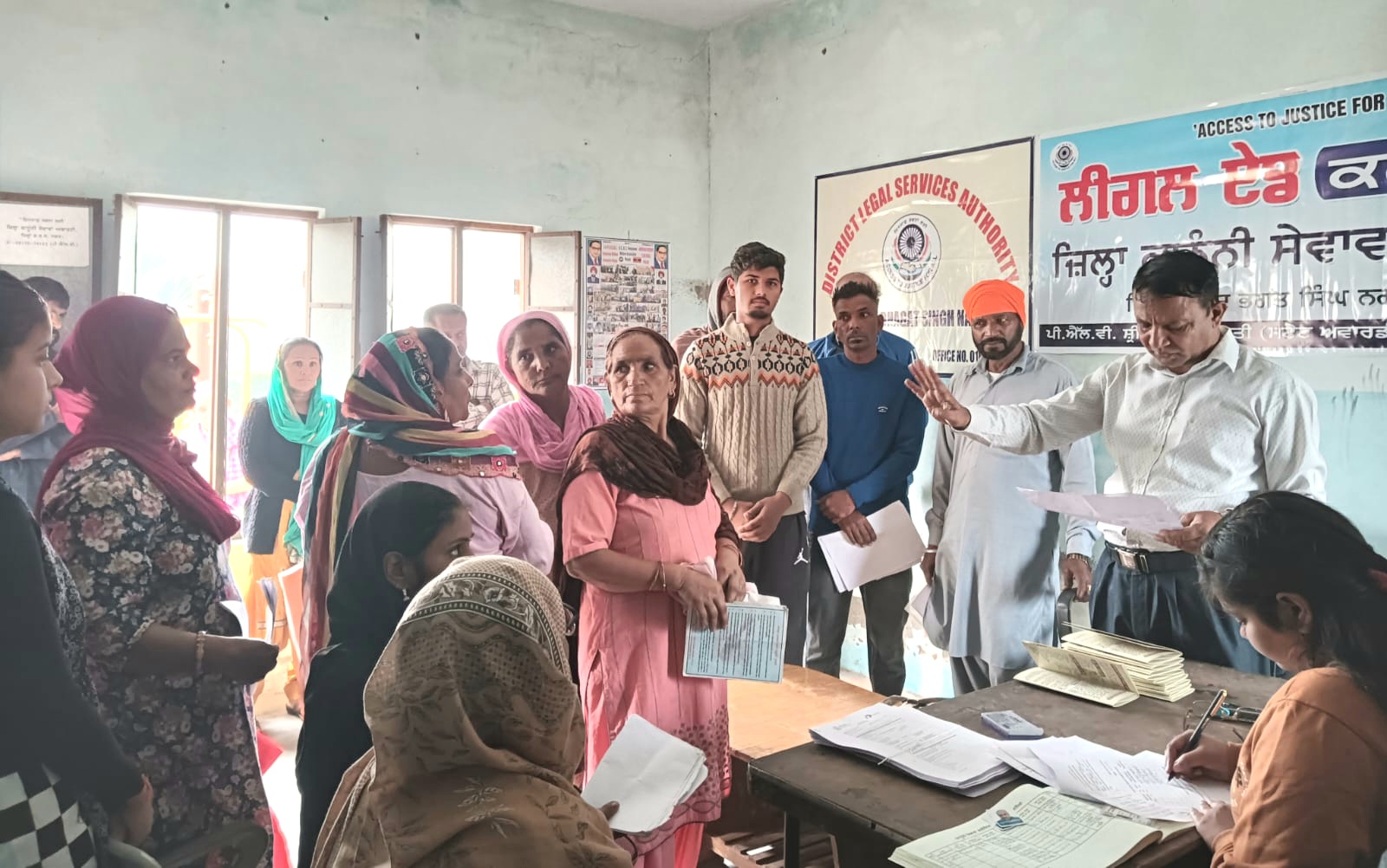 Awareness camp organized on the occasion of Legal Services Day